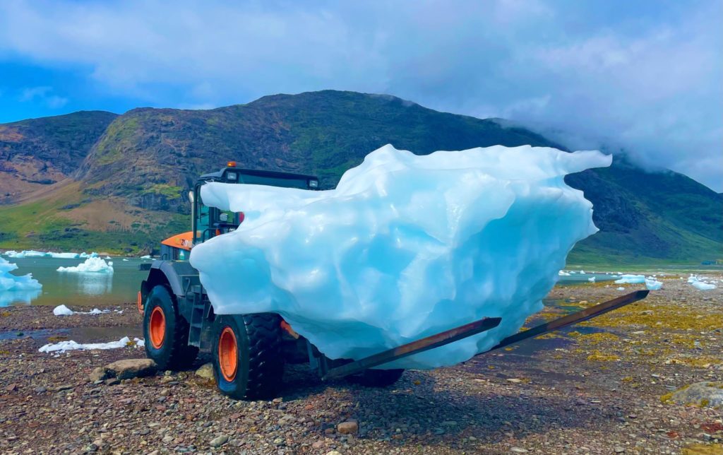 Iceberg en máquina